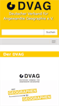 Mobile Screenshot of geographie-dvag.de